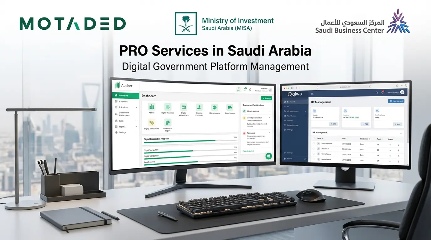 The Integrated Strategy for Government Relations (PRO services in Saudi Arabia) and Operational Compliance for Companies in Saudi Arabia 2026: The Motaded Investor’s Guide