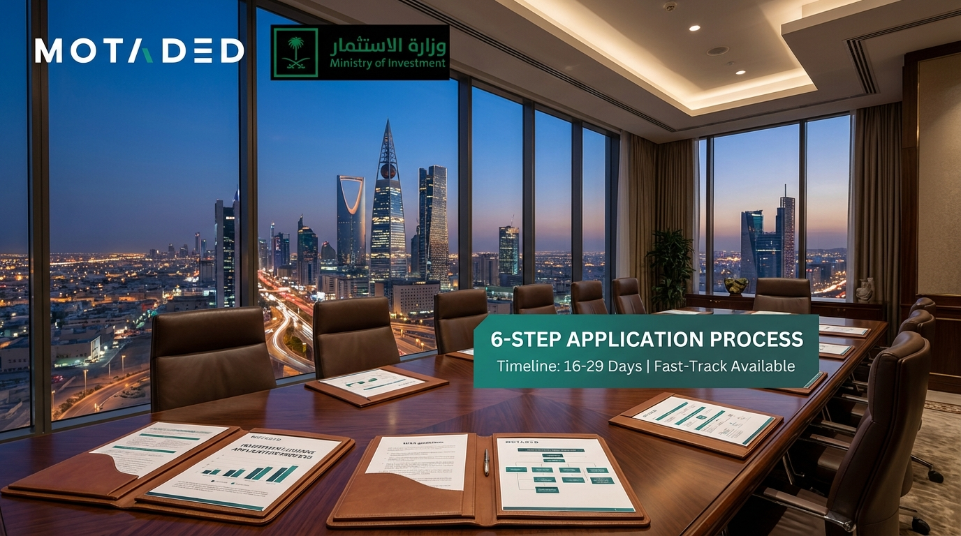 investment license in Saudi Arabia