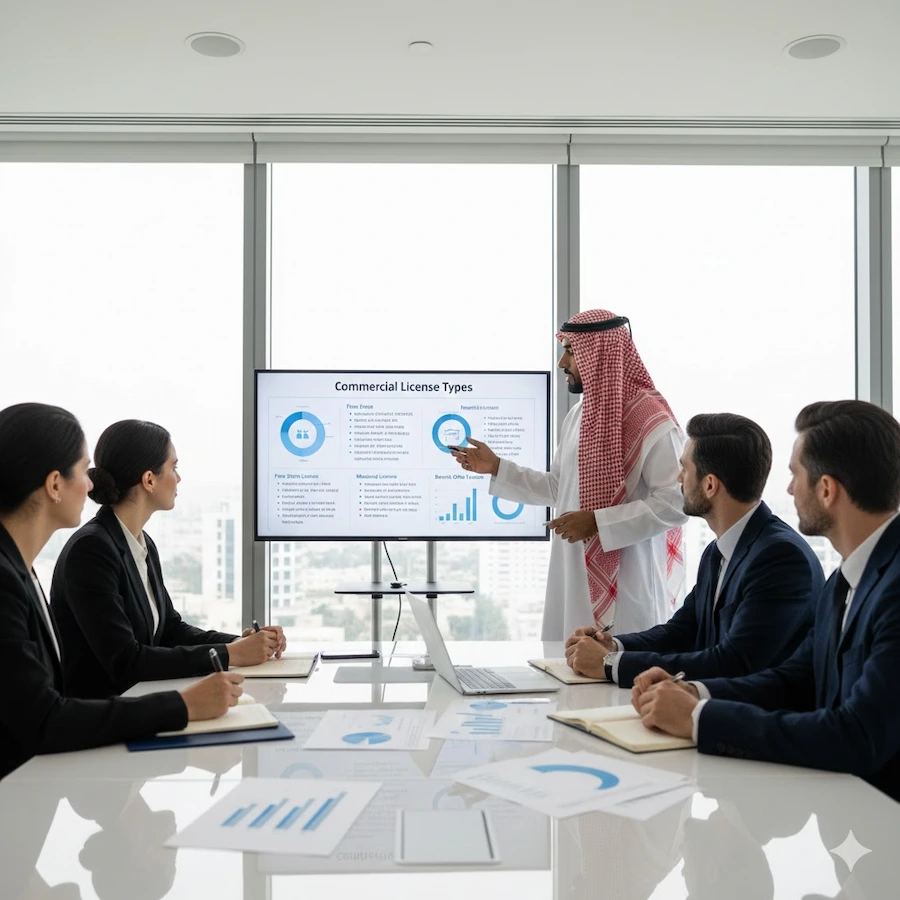 Types of Commercial Licenses in Saudi Arabia