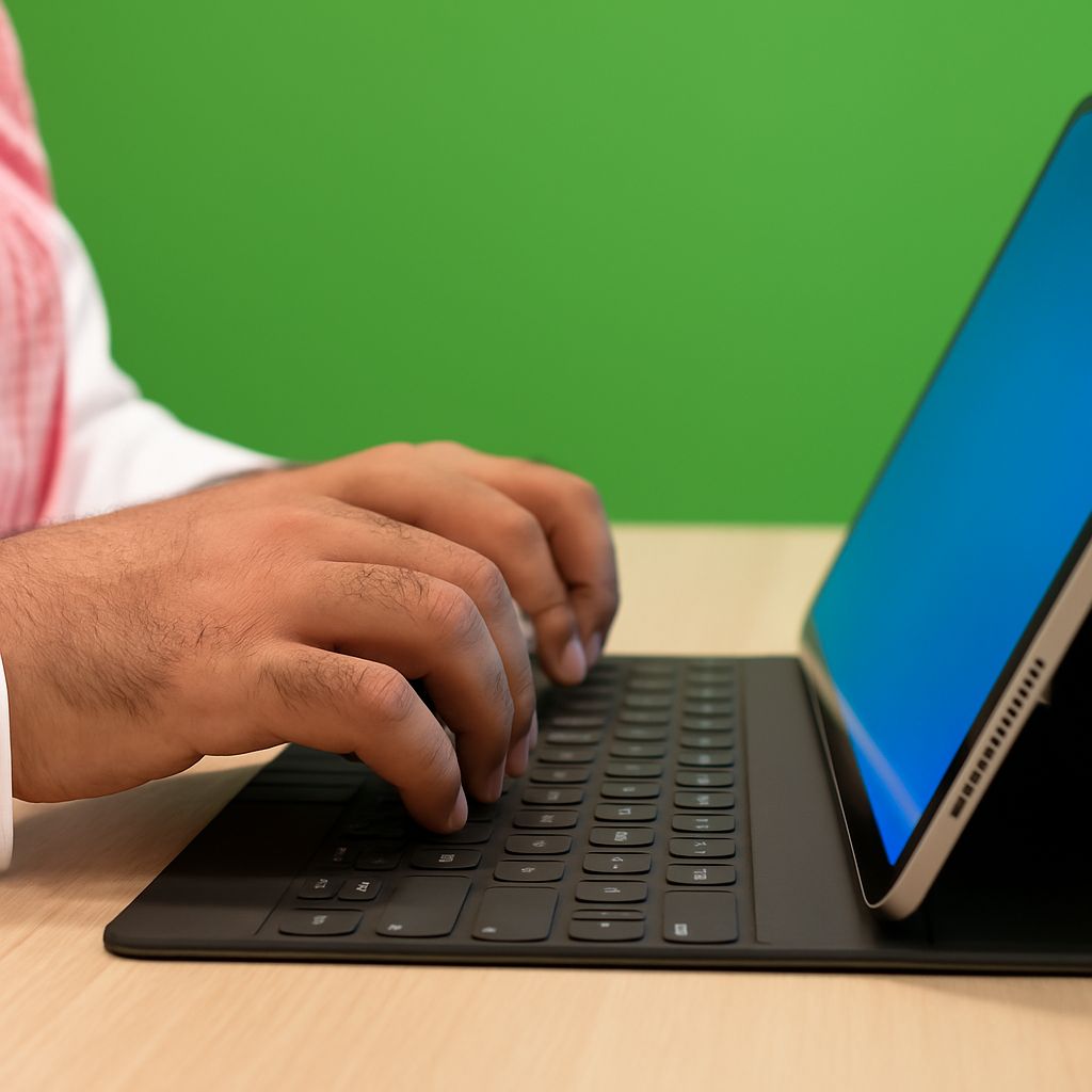 company red or green in ksa