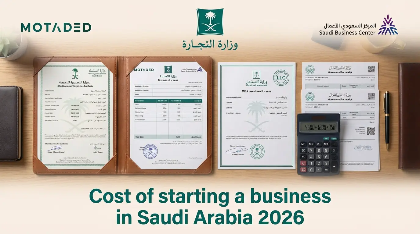 Cost of starting a business in Saudi Arabia
