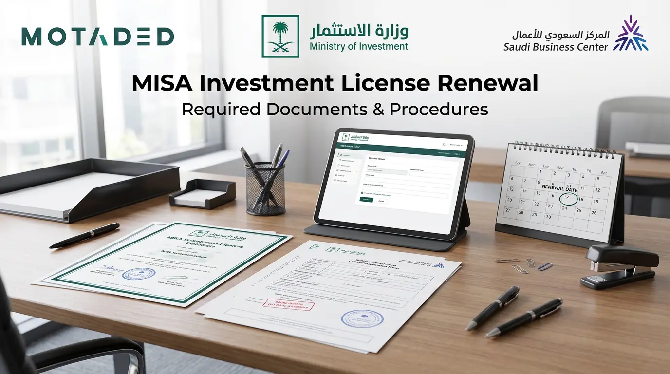 Renewing the MISA Investment License
